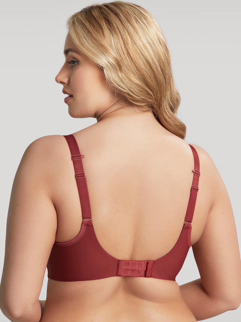 Elegance Moulded Spacer Bra - Mineral Red