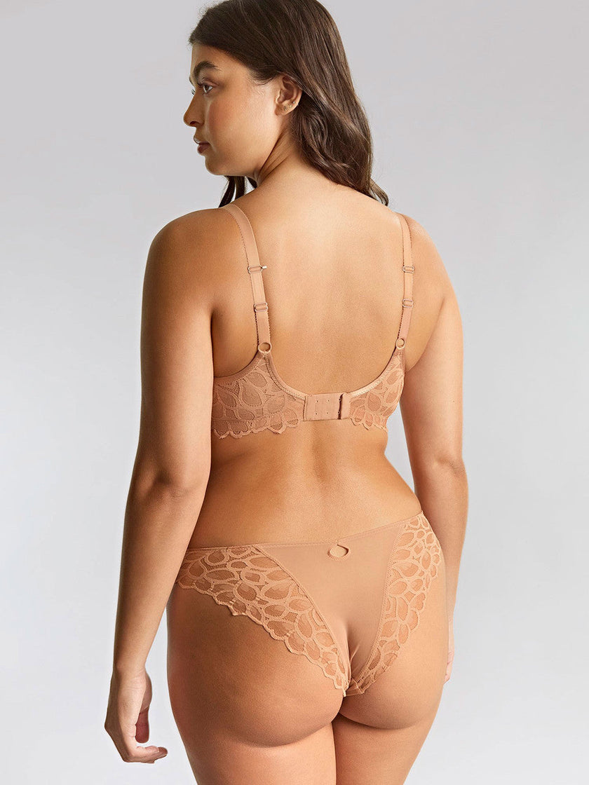 Allure Spacer T Shirt Bra - Honey