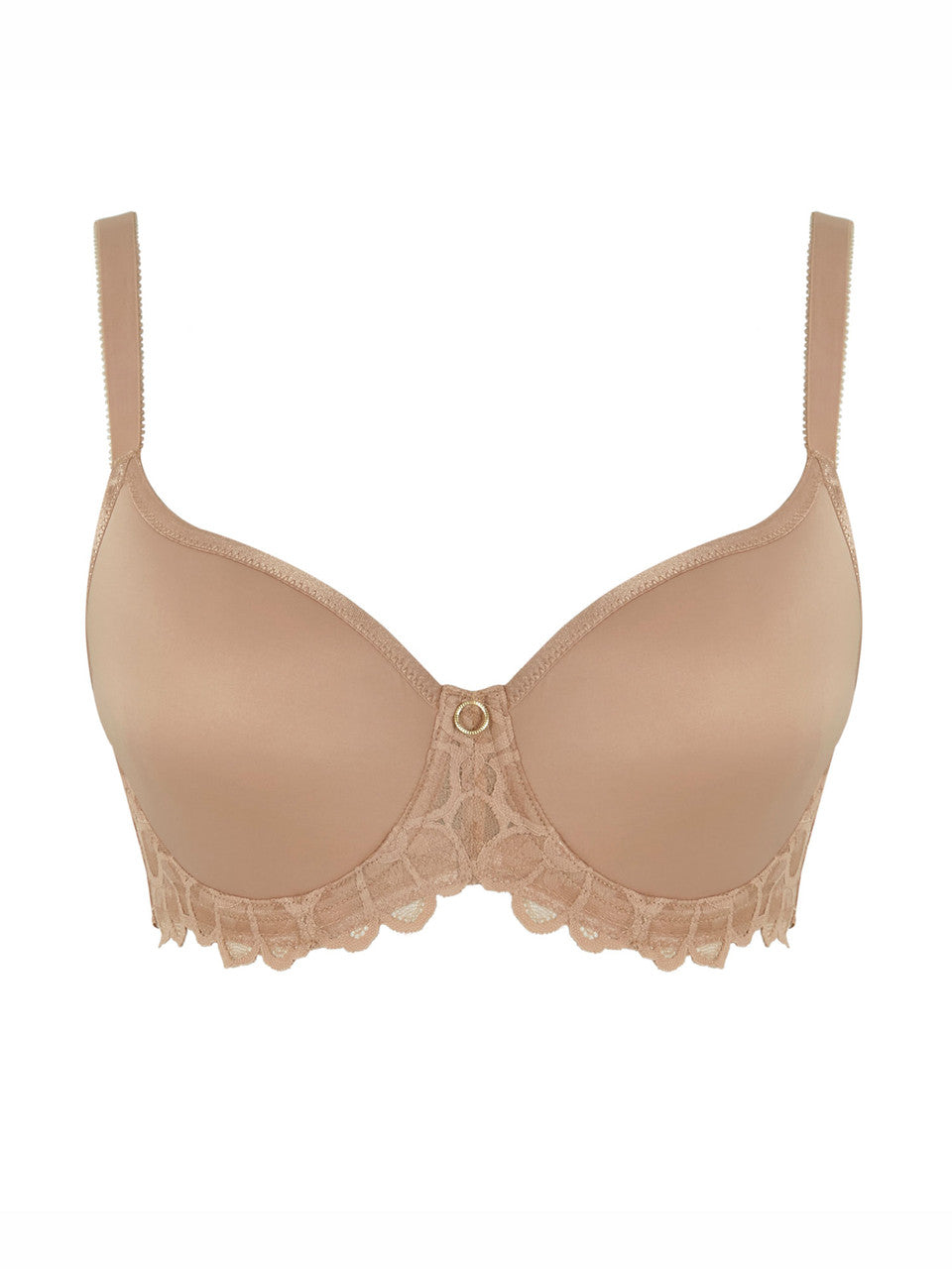 Allure Spacer T Shirt Bra - Honey
