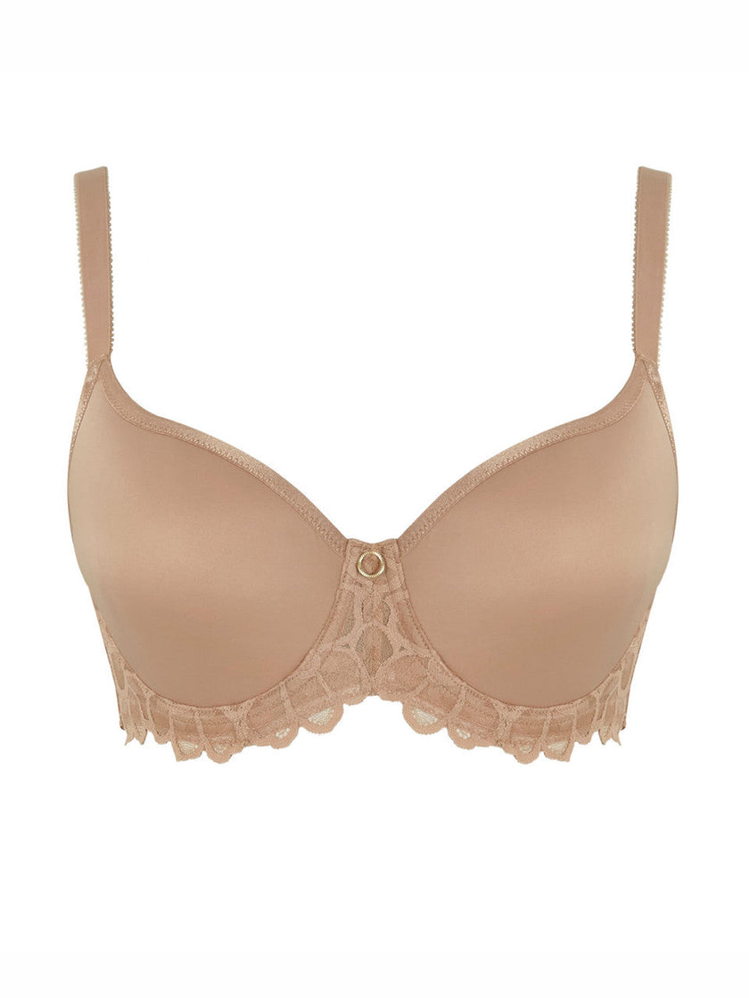 Allure Spacer T Shirt Bra - Honey