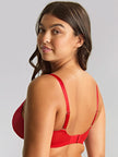Heidi Plunge Bra - Ruby Red