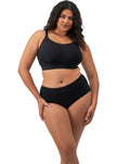 Downtime Wireless Bra - Black