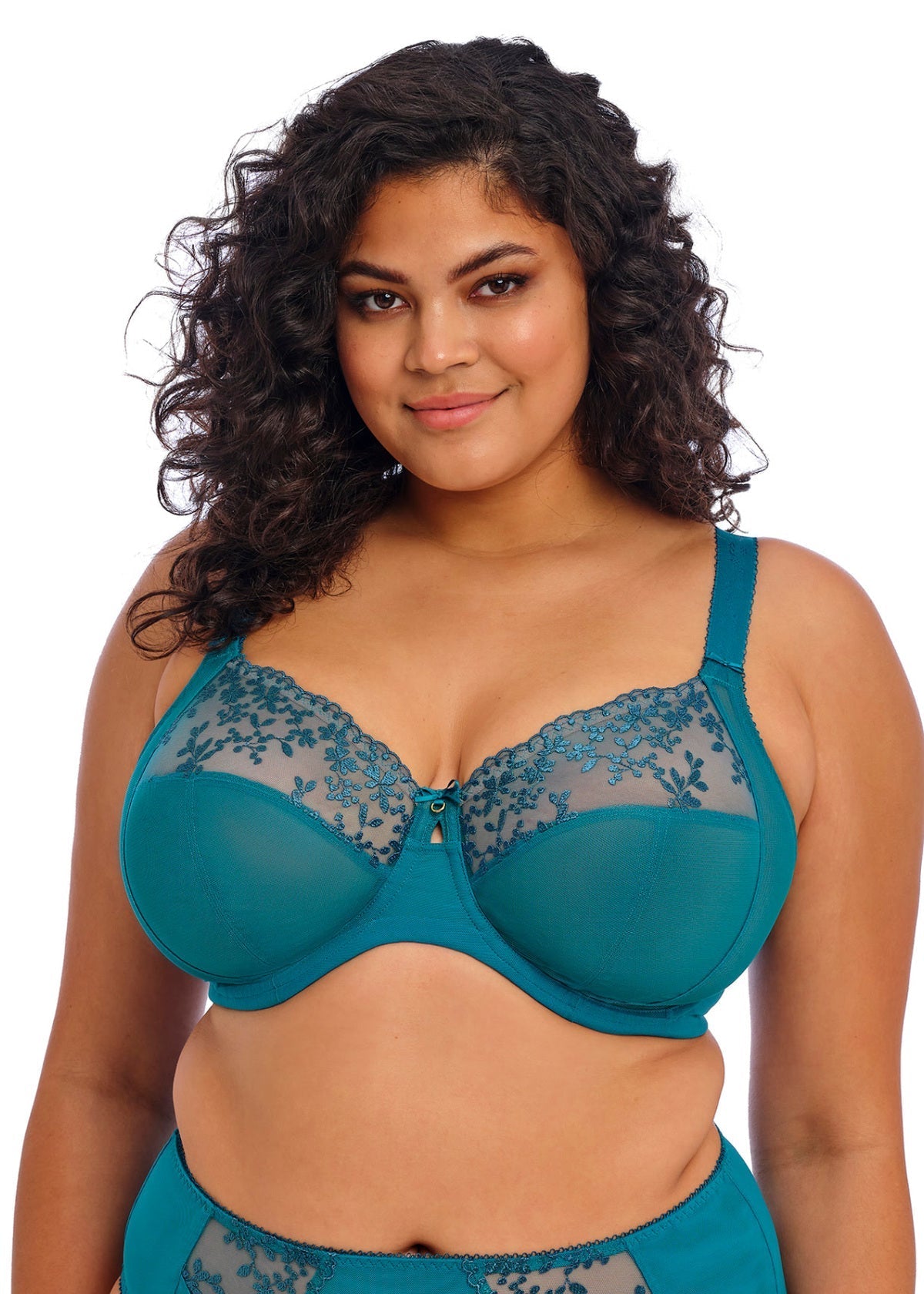 Zarla Underwire Bra - Ocean Depths