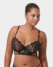Lumi Lace Bra Black