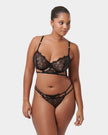 Lumi Lace Bra Black