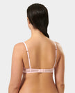 Marseille Embroidered Sheer Bra Pink