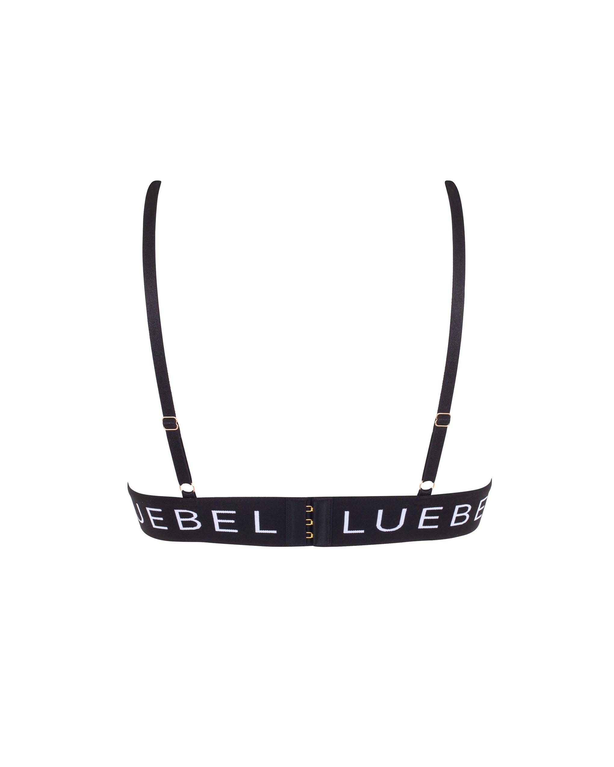 Lulu Eco Bamboo Non Wired Bra Black/White