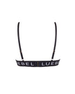 Lulu Eco Bamboo Non Wired Bra Black/White