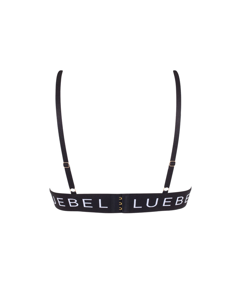 Lulu Eco Bamboo Non Wired Bra Black/White