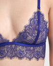 Grace Soft Bra Surf the Web Blue