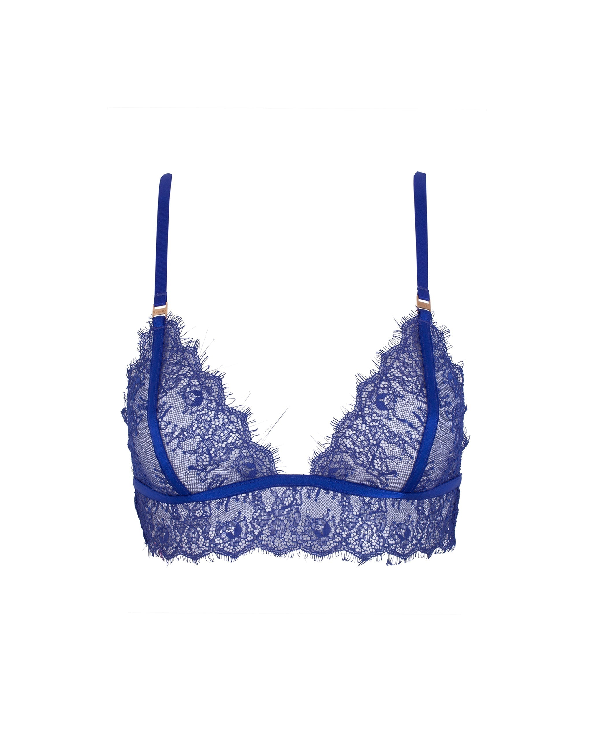 Grace Soft Bra Surf the Web Blue