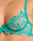 Isadora Bra Columbia Green