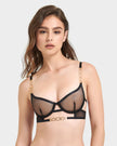 Calypso Mesh Bra Black/Gold