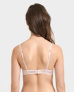 Marseille Embroidered Sheer Bra Red/Pink