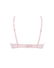 Marseille Embroidered Sheer Bra Red/Pink