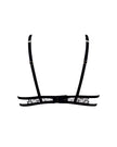 Alula Embroidered Sheer Bra Black