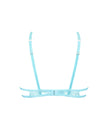 Alula Embroidered Sheer Bra Blue