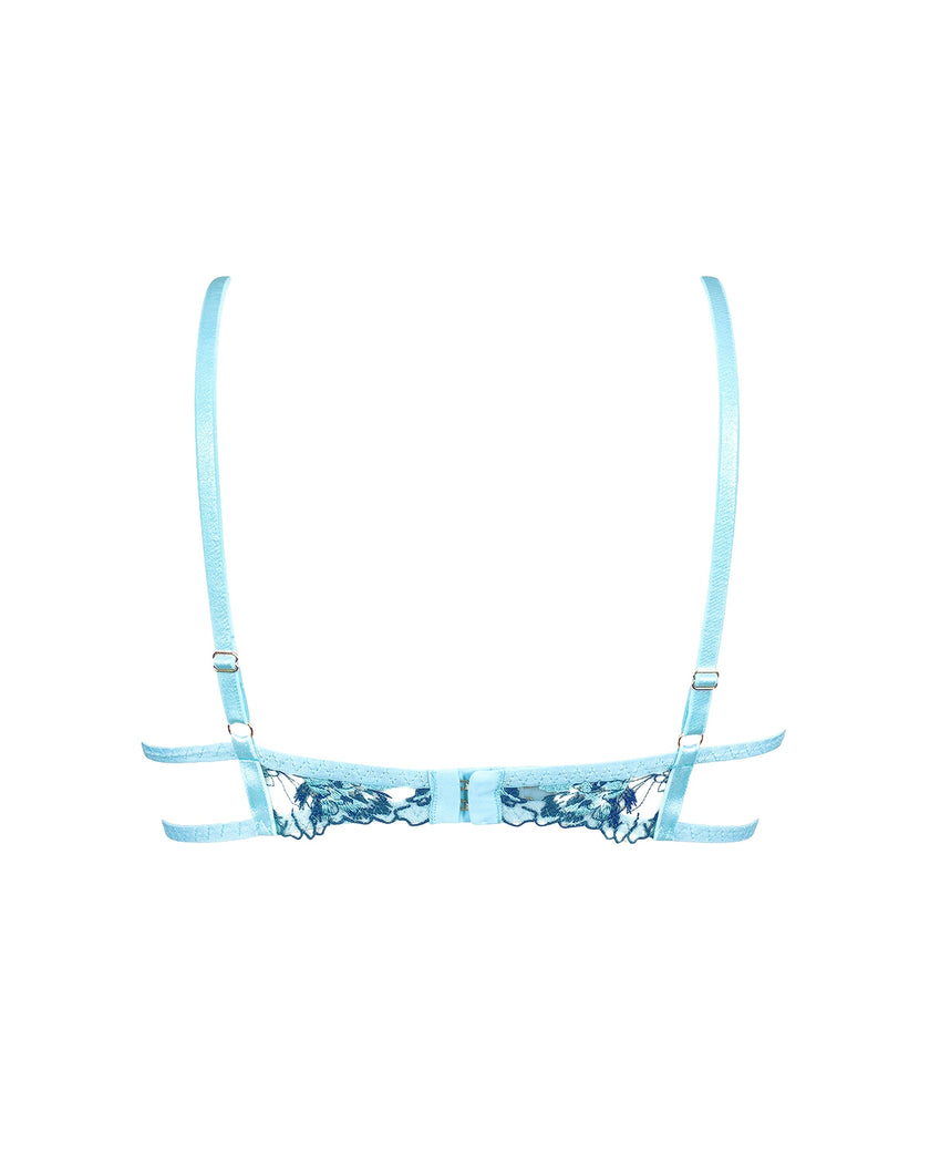 Calista Bra Blue Topaz/Sheer