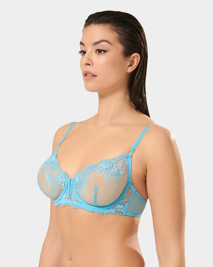 Marseille Bra Blue Topaz
