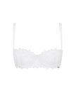 Audrey Balcony Bra White