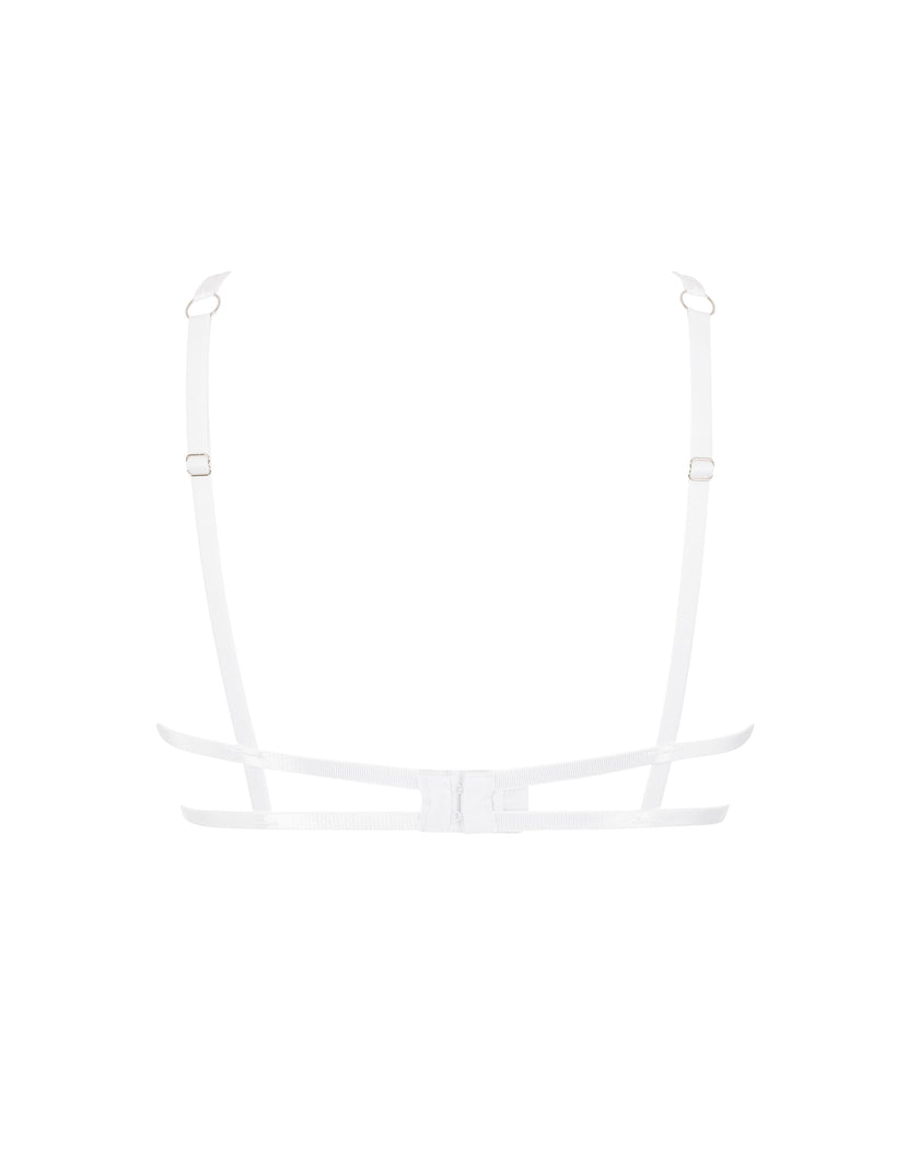 Audrey Balcony Bra White