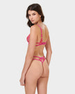 Colette Bra Fuchsia Pink/Orange Pepper