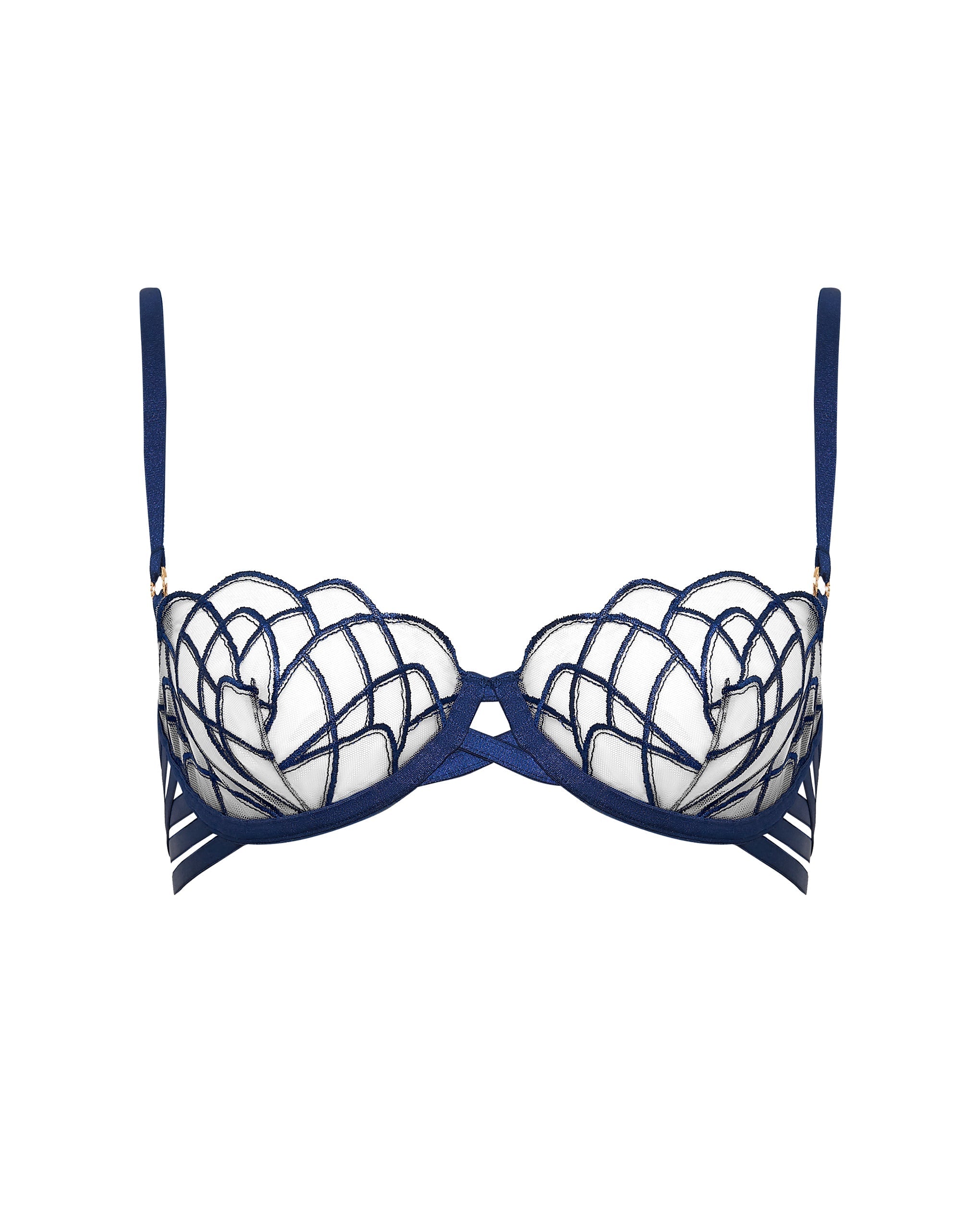 Beatrix Bra Twilight Blue/Sheer