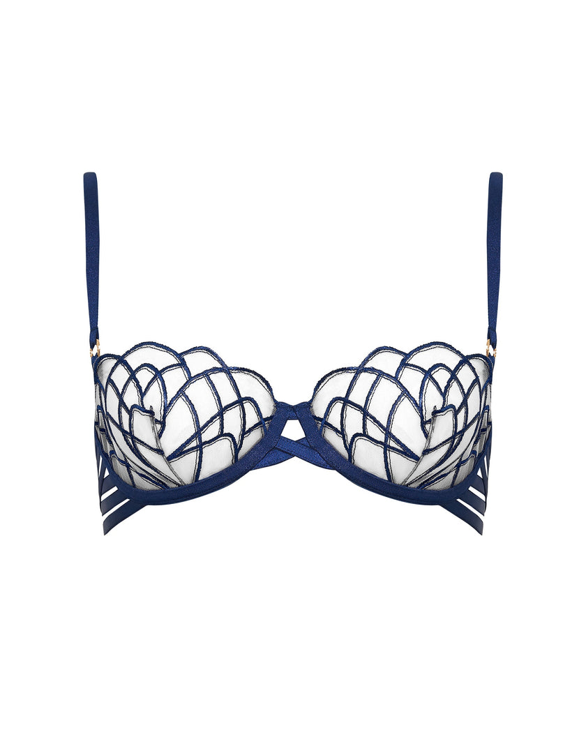 Beatrix Bra Twilight Blue/Sheer