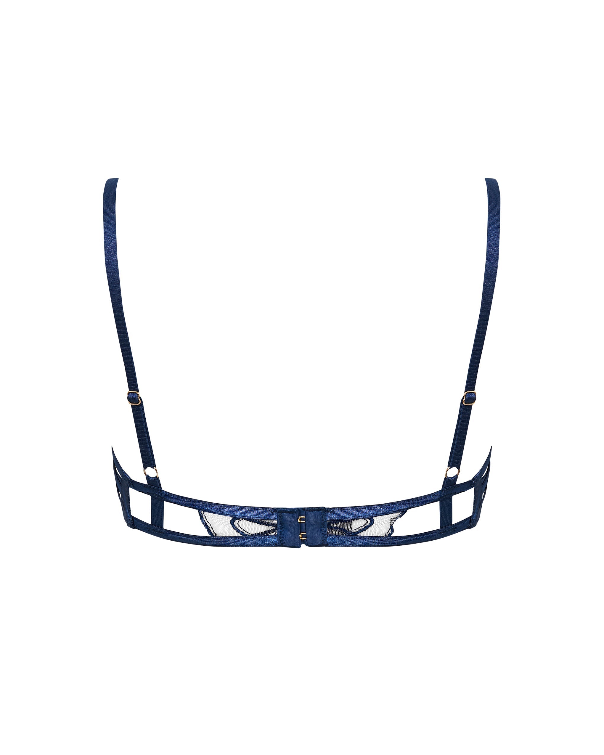 Beatrix Bra Twilight Blue/Sheer