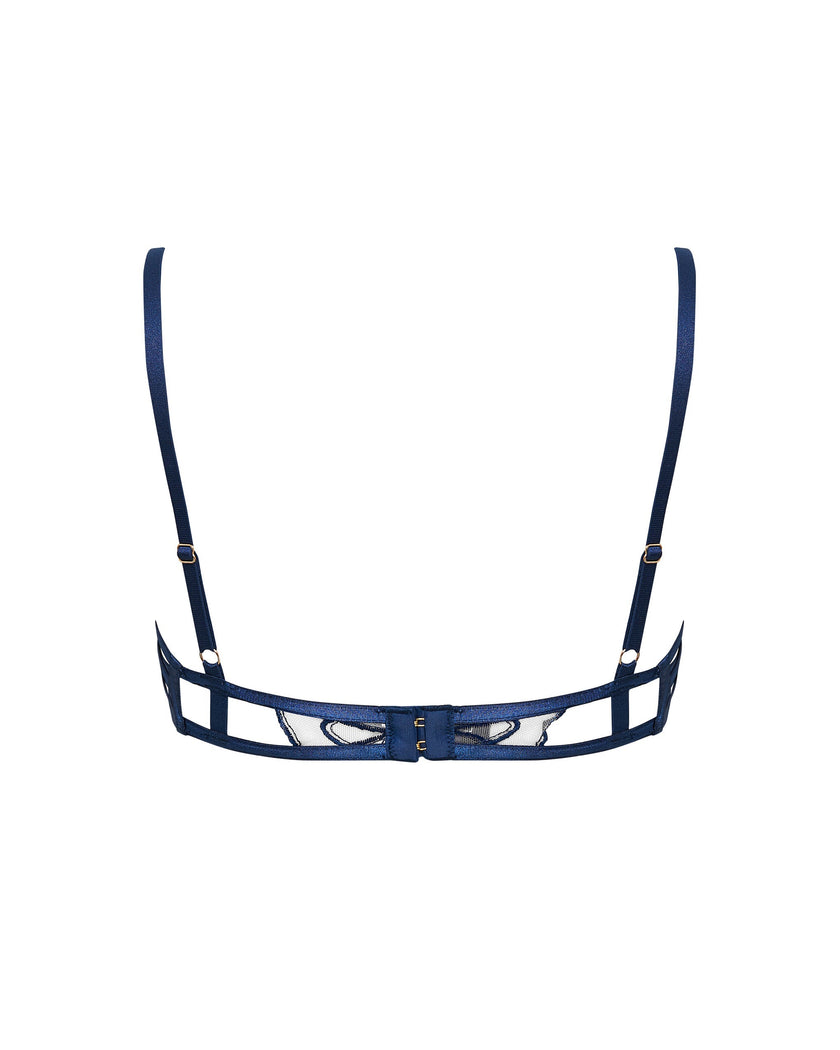 Beatrix Bra Twilight Blue/Sheer