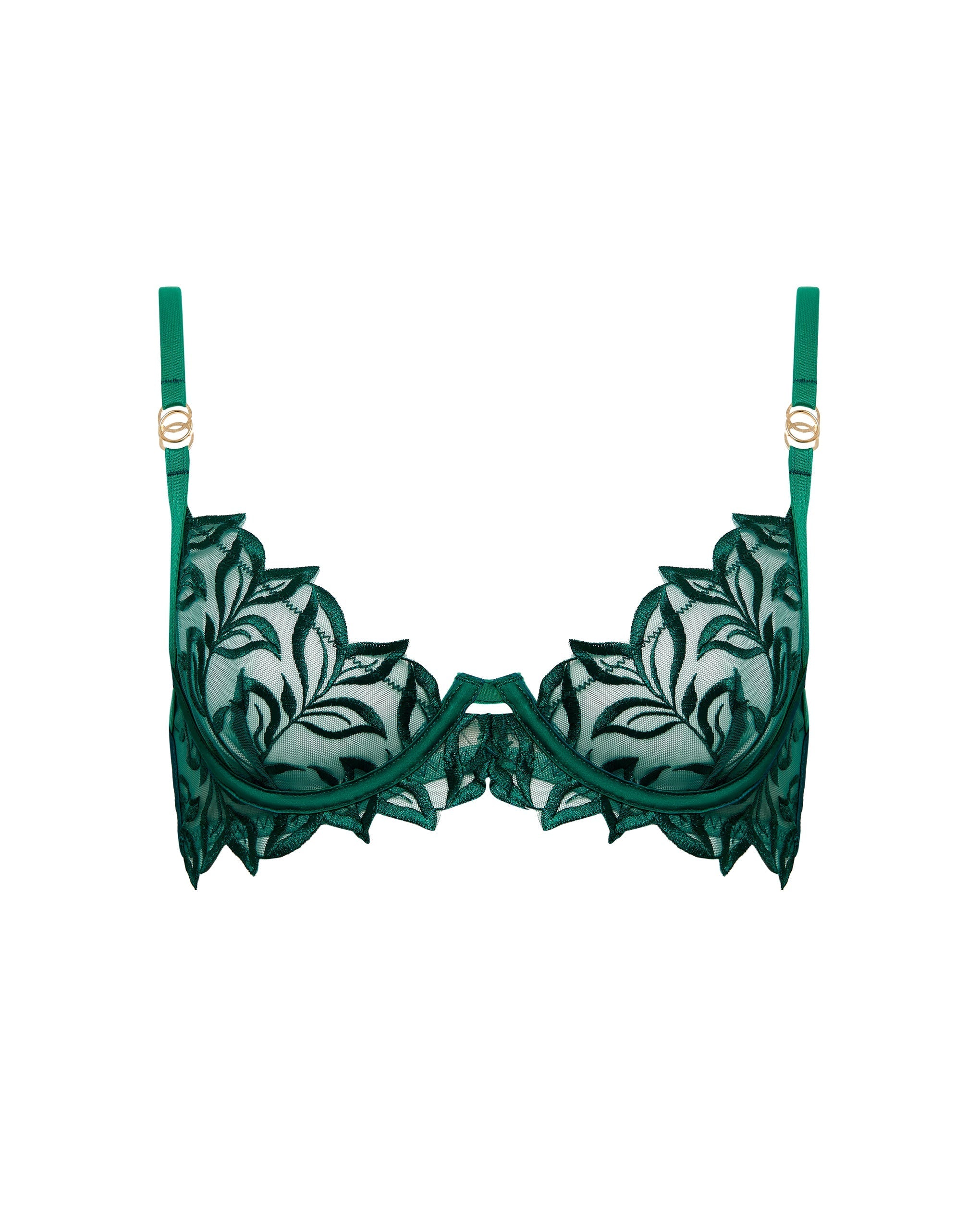 Isadora Bra Aventurine Green