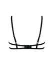 Antoinette Open Wired Bra Black/Silver