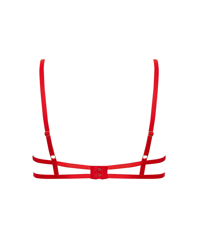 Aria Wired Bra Red