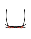 Calista Wired Bra Black/Red