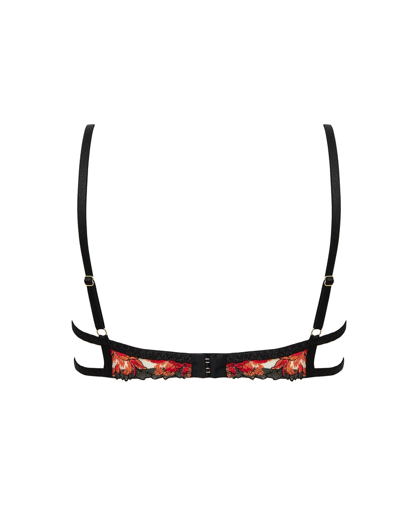Calista Wired Bra Black/Red