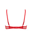 Catalina Wired Bra Red/Sheer