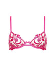 Leonora Wired Bra Fuchsia Pink/Sheer