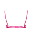 Leonora Wired Bra Fuchsia Pink/Sheer