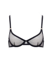 Naomi Mesh Bra Black