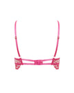 Marisa Embroidered Sheer Bra Pink