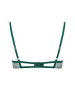 Aster Wired Bra Botanical Garden Green/Sheer