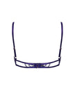 Beatrix Wired Bra Acai Purple/Sheer