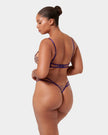 Beatrix Wired Bra Acai Purple/Sheer