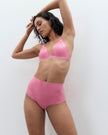 Latex Bra Pink