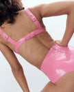 Latex Bra Pink