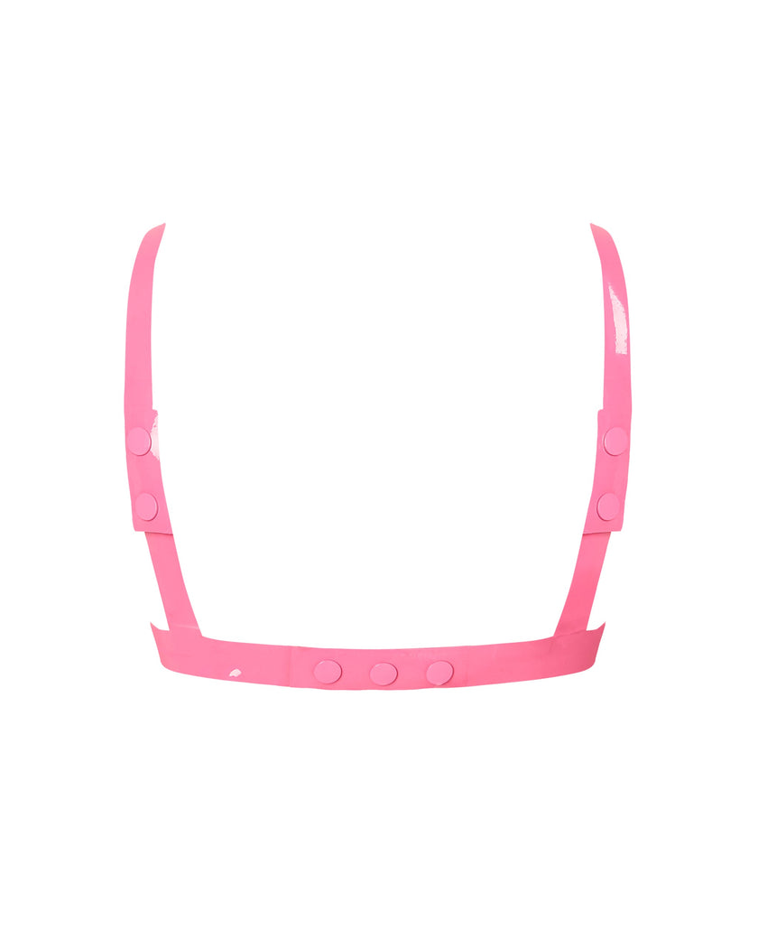 Latex Bra Pink