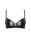 Orla Sheer Mesh Bra Black