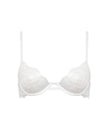 Leonora Floral Embroidered Bra White
