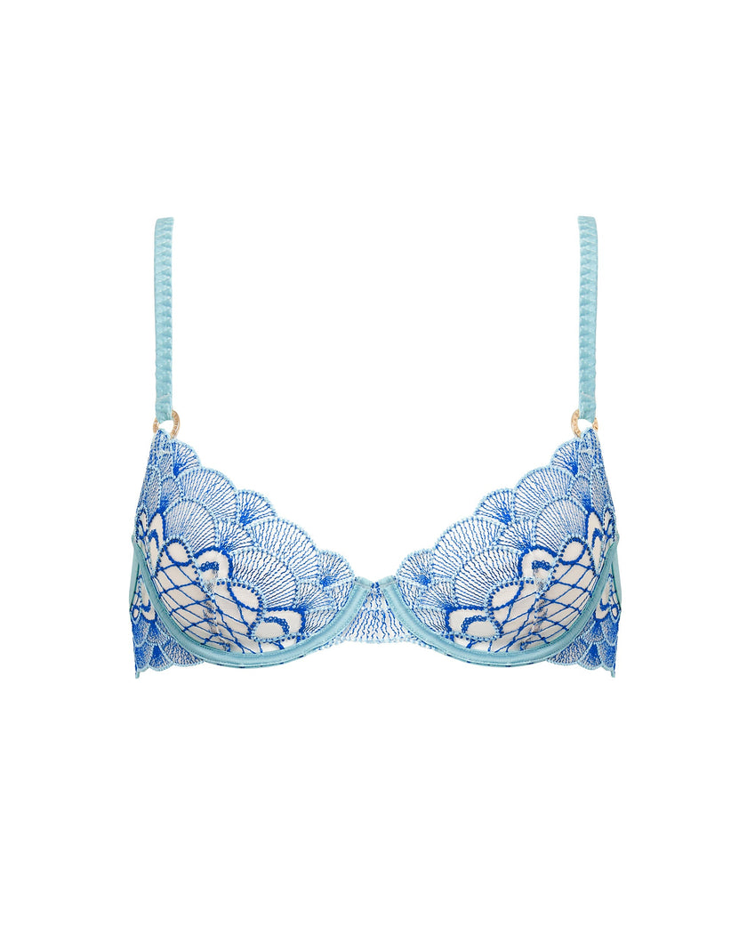 Elina Wired Bra Egyptian Blue/Island Paradise Blue/Sheer