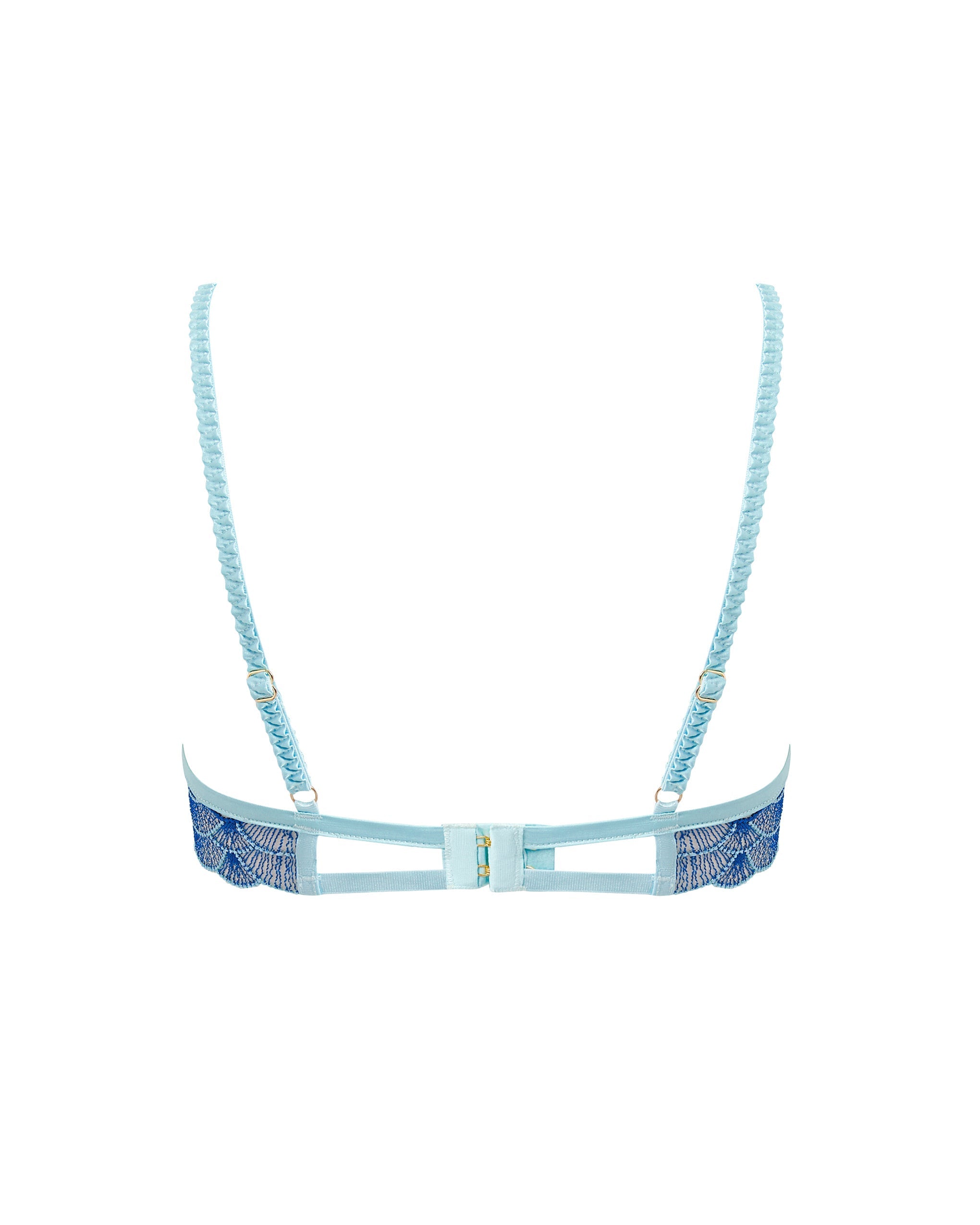 Elina Wired Bra Egyptian Blue/Island Paradise Blue/Sheer